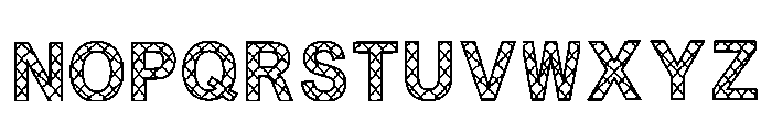 Rouge Regular Font UPPERCASE