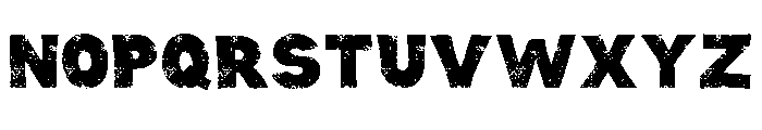 Rough Bold Regular Font LOWERCASE