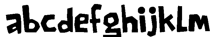 Rough Bounce Display FONT