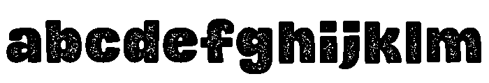 Rough Chunk FONT