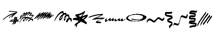 Rough Doodle FONT