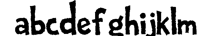 Rough Valley Distort FONT