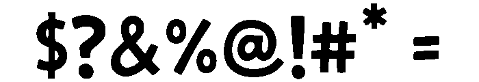 Rough Valley Regular Font OTHER CHARS
