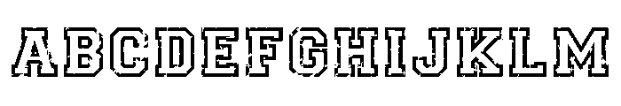 Rough Varsity FONT