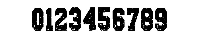 Rough Vintage Regular Font OTHER CHARS