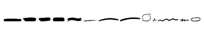 RoughPop Marker Swash Ornament FONT