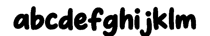 RoughPop Marker FONT