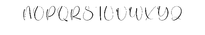 Roughberry Font UPPERCASE