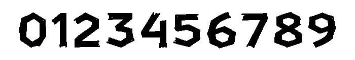 Roughcraft Regular Font OTHER CHARS
