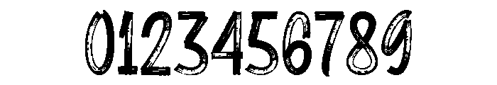 Rougher Regular Font OTHER CHARS