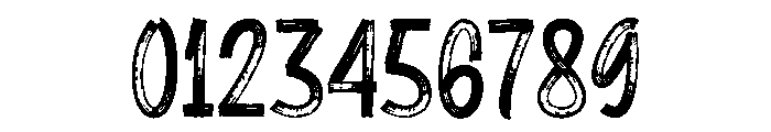 RougherRegular Font OTHER CHARS