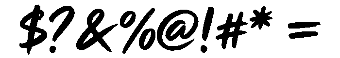 Roughley Regular Font OTHER CHARS