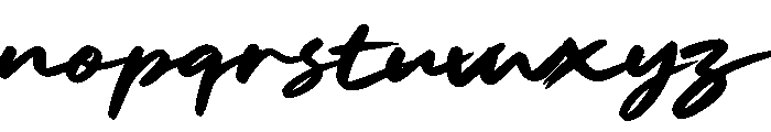 Roughley Regular Font LOWERCASE