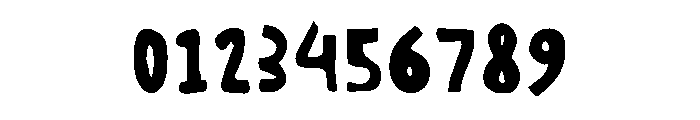 Roughline Filled Font OTHER CHARS