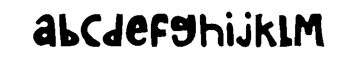 Roughline Filled FONT