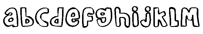 Roughline Outline FONT