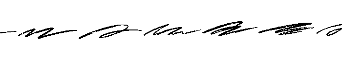 Roughly Yours Extra Font LOWERCASE