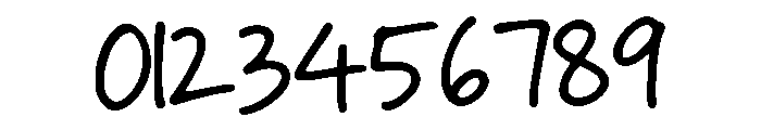 Roughly Yours Regular Font OTHER CHARS