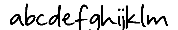Roughly Yours Regular FONT
