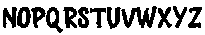 Roughmake Regular Font UPPERCASE