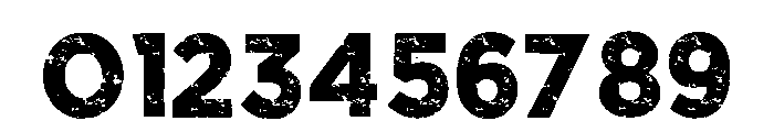 Rought Vintage Regular Font OTHER CHARS