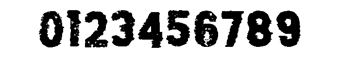 Roughut Regular Font OTHER CHARS