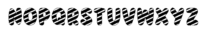 Round Candy Regular Font LOWERCASE
