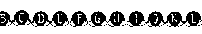 Round Font Font UPPERCASE