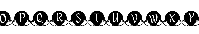 Round Font Font UPPERCASE