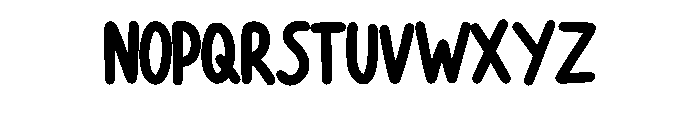 Round Kid Doodle By Squ Regular Font UPPERCASE