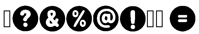 Round Padel Regular Font OTHER CHARS