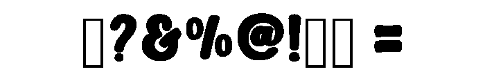 Rounded Grinch Regular Font OTHER CHARS