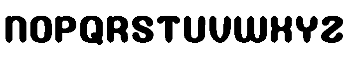 Rounded Puffy Font UPPERCASE