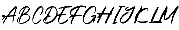 Rounded Font UPPERCASE