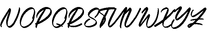 Rounded Font UPPERCASE