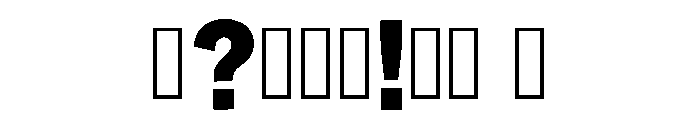 Roundel Regular Font OTHER CHARS