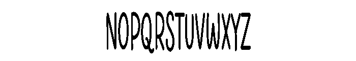 Roundly Font UPPERCASE