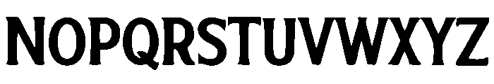 Roundmark Serif Font UPPERCASE