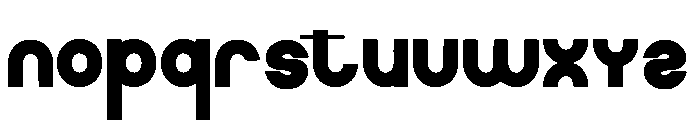 RoundoraSummers Font LOWERCASE