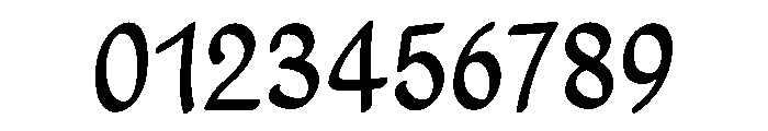 Roundy Hand27 Font OTHER CHARS