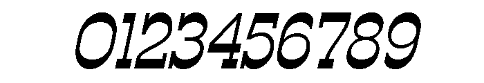 Rovace Italic Font OTHER CHARS