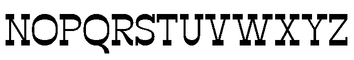 Rovace Regular Font UPPERCASE