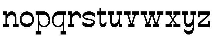 Rovace Regular Font LOWERCASE