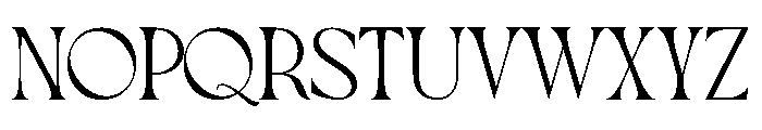 Rovano Regular Font UPPERCASE