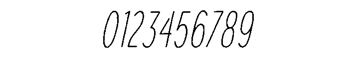 Rovell Italic Font OTHER CHARS