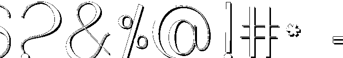 Rovelle Font OTHER CHARS