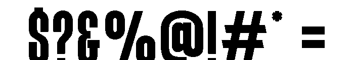 Rovex-Regular Font OTHER CHARS