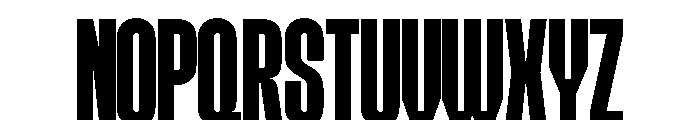 Rovex-Regular Font LOWERCASE
