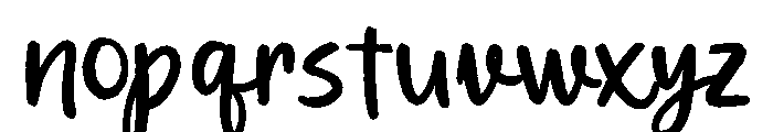 Rovin Regular Font LOWERCASE