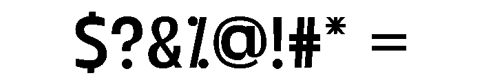 Rovique Regular Font OTHER CHARS